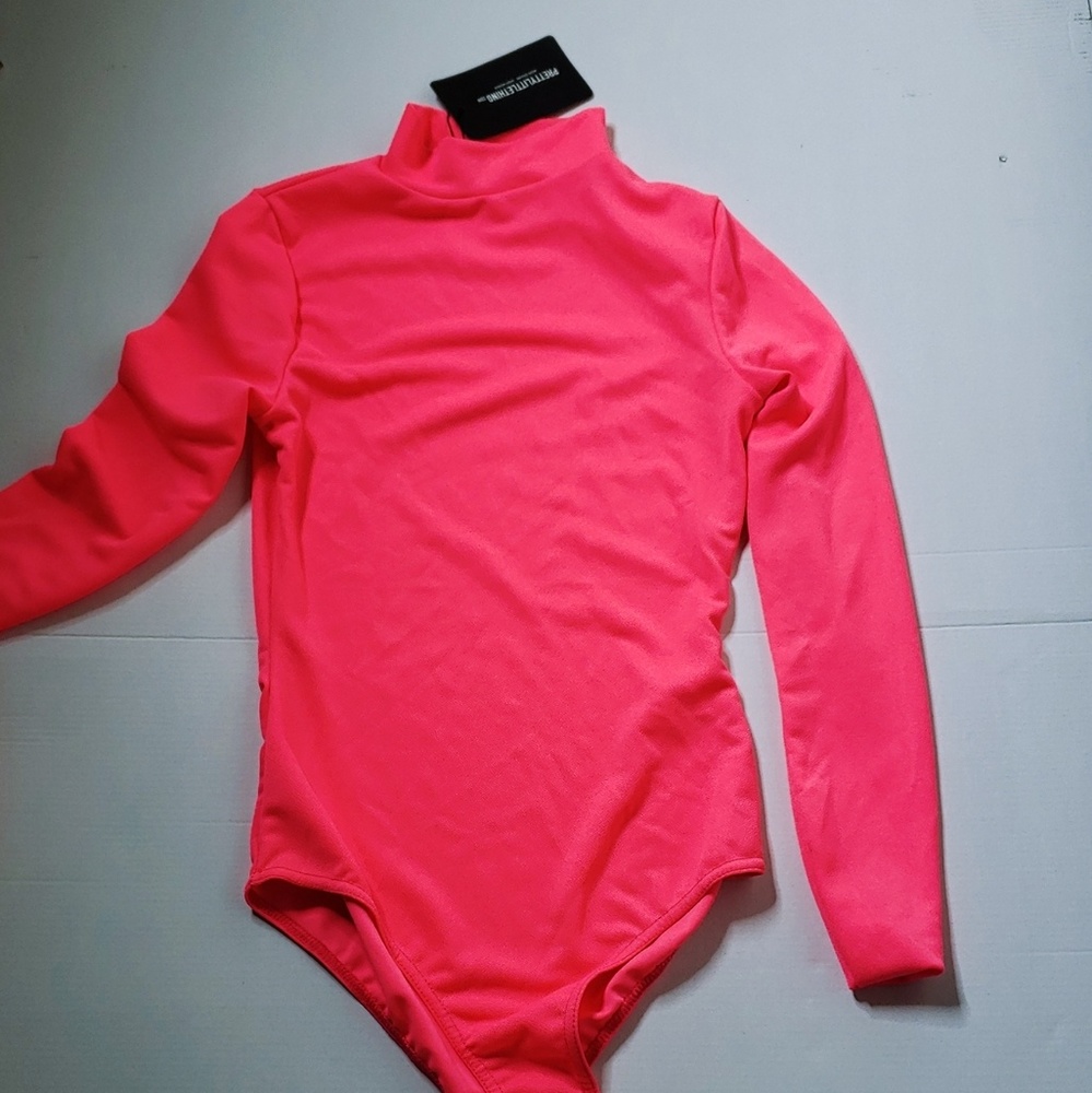 Turtle neck body suit